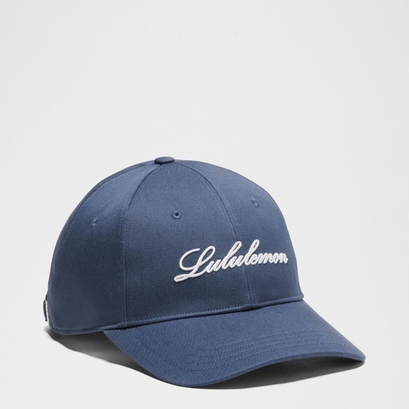 lululemon athletica Accessories - Lululemon Athletica Unisex Blue Ball Cap Script
